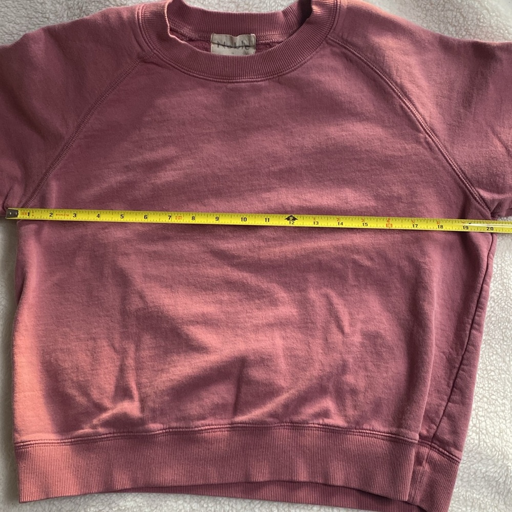 Noble Organic Sweatshirt in Elderberry - Picture 4 of 6